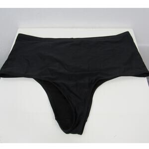 Swim By Cacique Size 28 Black Cheeky Swim Suit Bottoms Lane Bryant